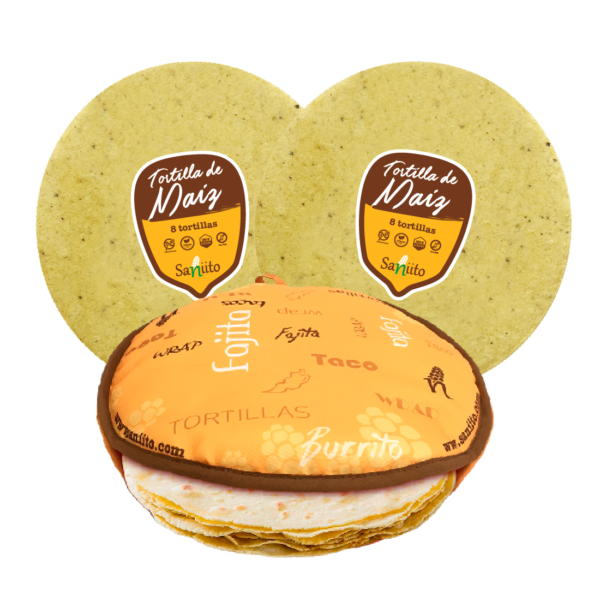 Pack Calentador + tortillas de maíz