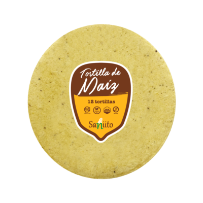 Tortilla de Maíz Taquera mexicana (12 cms / 12u)