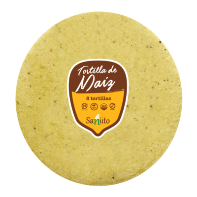 Tortilla de Maíz para Fajita M (17 cms / 8u)