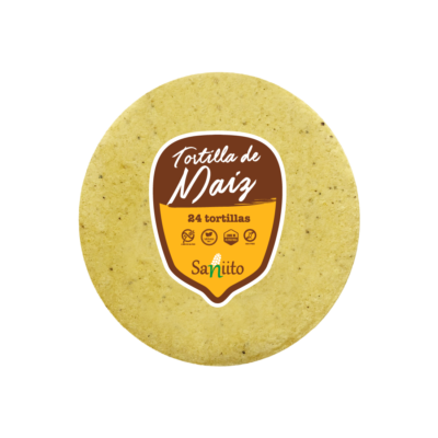 Mini tortilla de Maíz ( 9 cms / 24u)