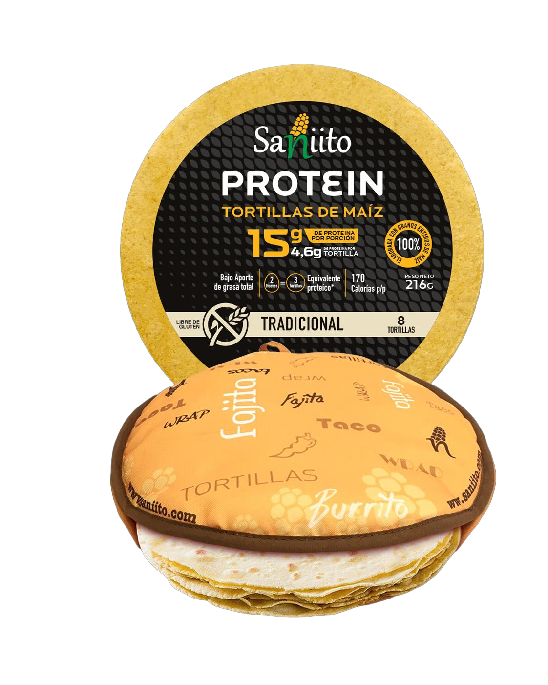 Pack Calentador + tortillas de maíz Protein